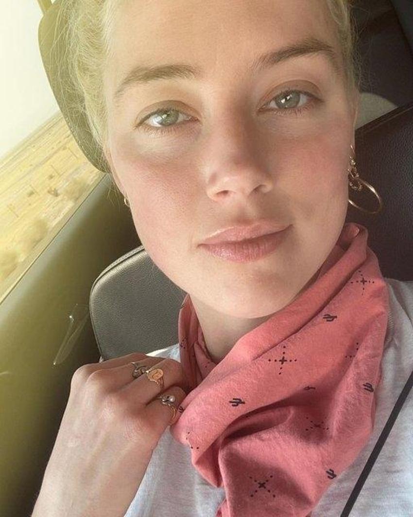 Amber Heard müjdeli haberi paylaştı!
