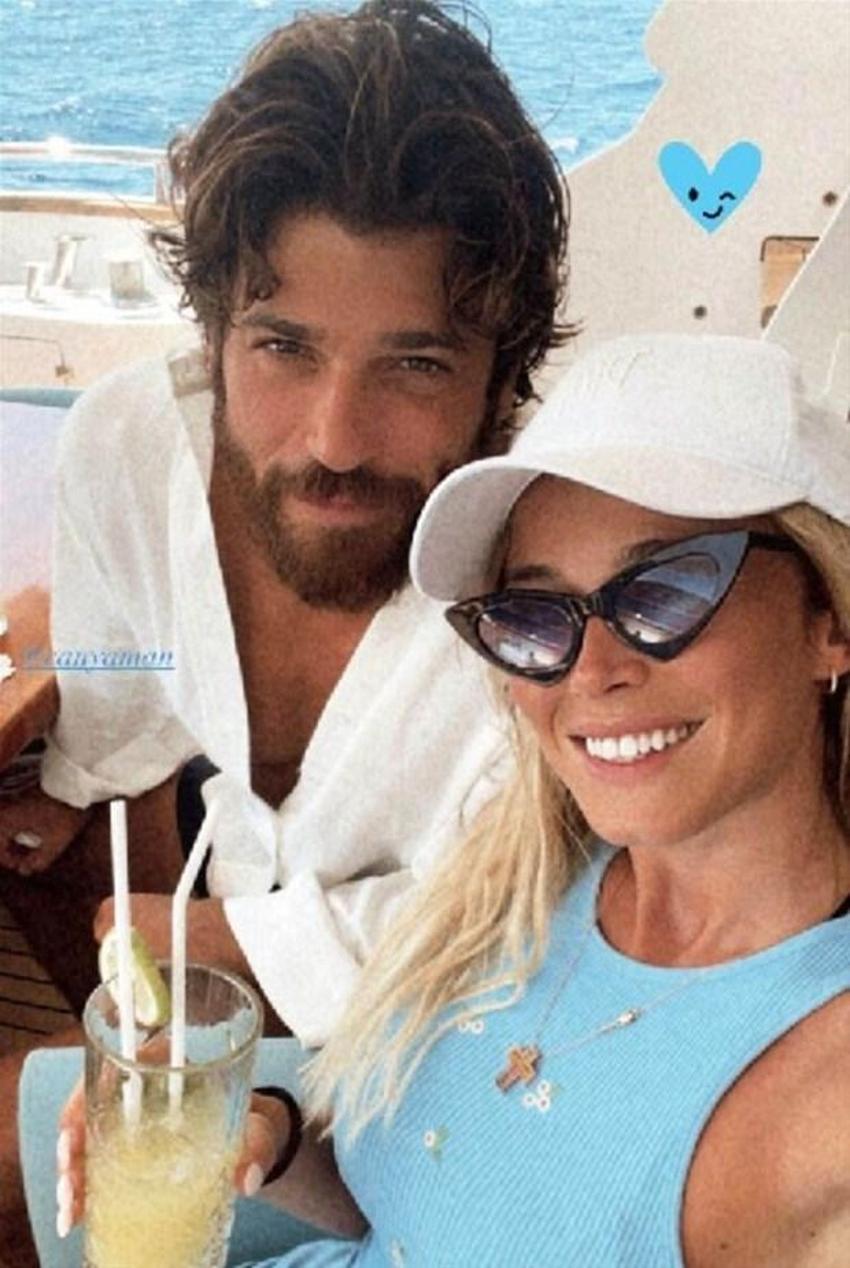 Can Yaman ile sevgilisi Diletta Leotta mavi tura çıktı!