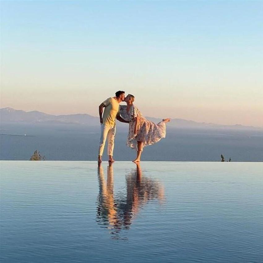 Katy Perry'den Bodrum paylaşımı!