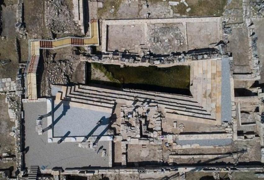 Pamukkale'deki Hierapolis Antik Kenti'nde bulunan "Cehennem Kapısı"nın gizemi çözüldü!