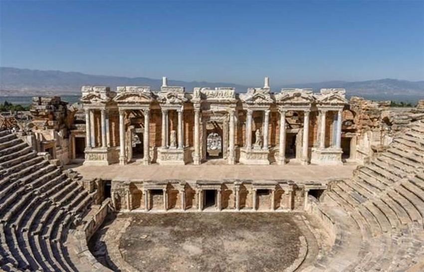 Pamukkale'deki Hierapolis Antik Kenti'nde bulunan "Cehennem Kapısı"nın gizemi çözüldü!
