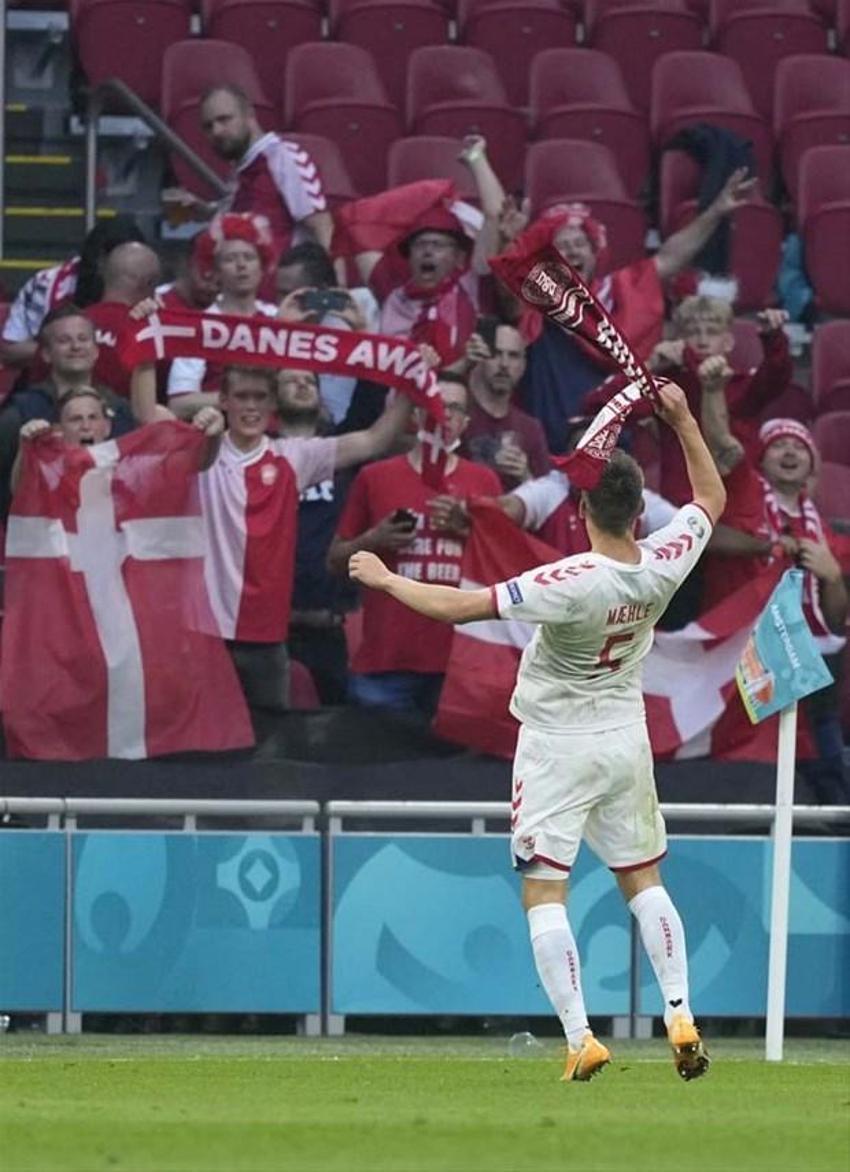 EURO 2020'de Fenerbahçe selamı! Herkes Kjaer sanıyordu, film gibi hikaye ortaya çıktı...