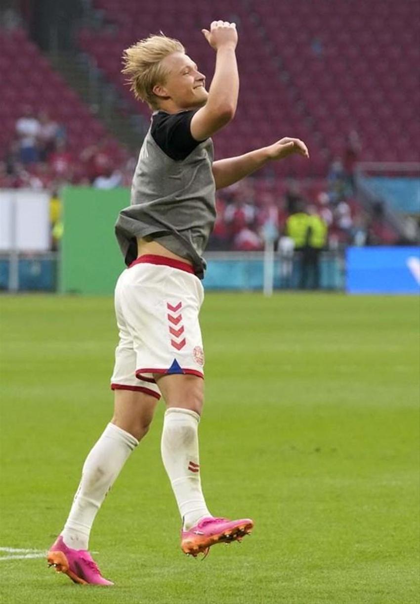 EURO 2020'de Fenerbahçe selamı! Herkes Kjaer sanıyordu, film gibi hikaye ortaya çıktı...