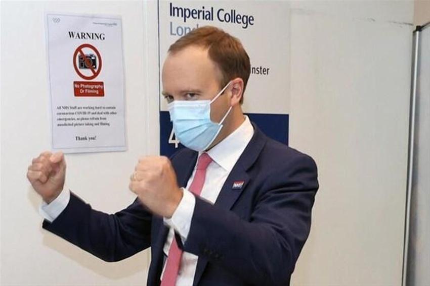 İngiltere Sağlık Bakanı Matt Hancock'ın yasak aşk skandalında yeni görüntüler ortaya çıktı!