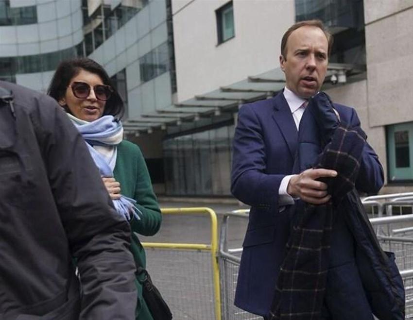 İngiltere Sağlık Bakanı Matt Hancock'ın yasak aşk skandalında yeni görüntüler ortaya çıktı!