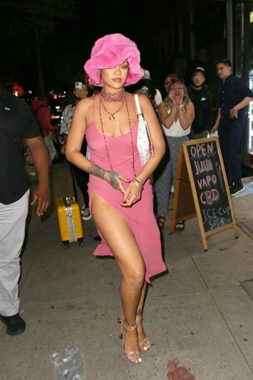 Rihanna gizli aşkı  Asap Rocky ile gecelerde