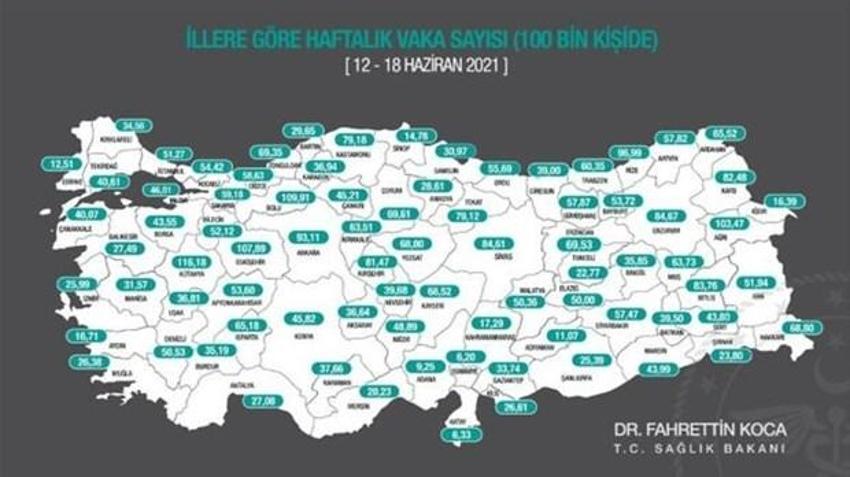 Koronavirüs tablosunda il il kritik son durum! Tam açılma derken 29 ilde kırmızı alarm...