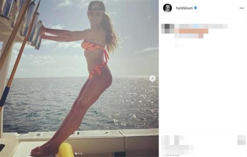Heidi Klum'dan olay dans! Yoruma kapalı...