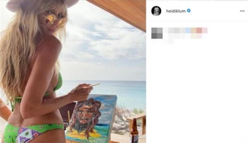 Heidi Klum'dan olay dans! Yoruma kapalı...