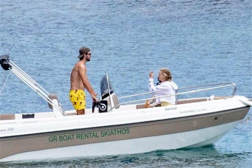 Kate Hudson sevgilisiyle Yunan sahillerinde!