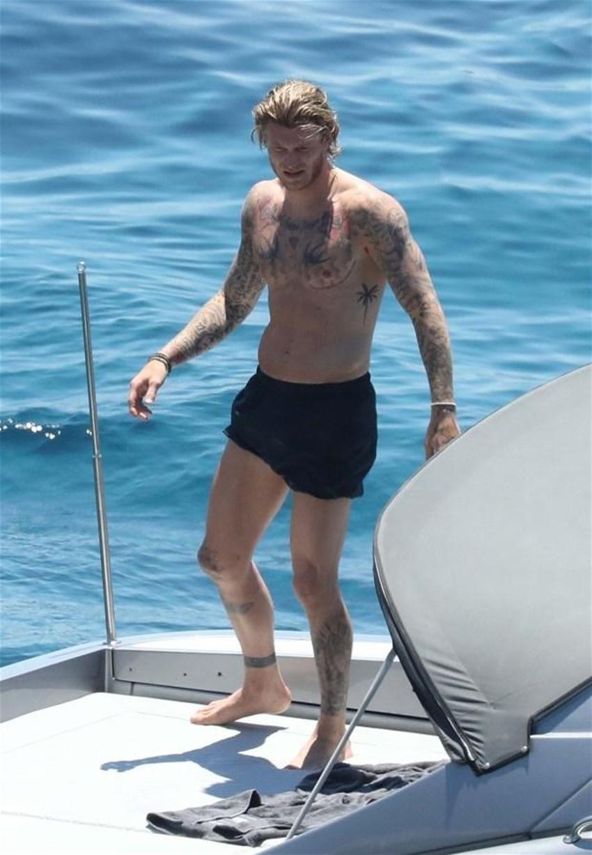 Loris Karius fena yakalandı! Fotoğraflar sızınca açıklama yapmak zorunda kaldı...