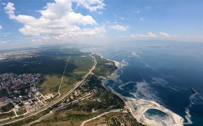 Marmara'da şaşırtan değişim! İstanbul’daki müsilaj uzaydan görüntülendi...