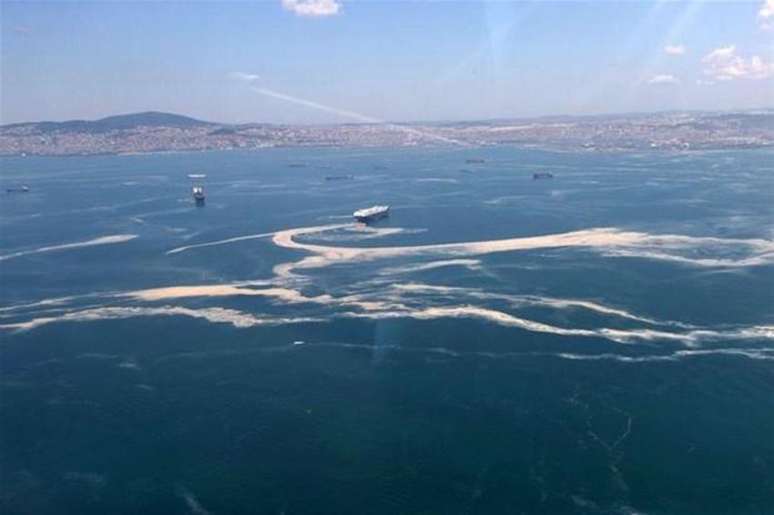 Marmara'da şaşırtan değişim! İstanbul’daki müsilaj uzaydan görüntülendi...