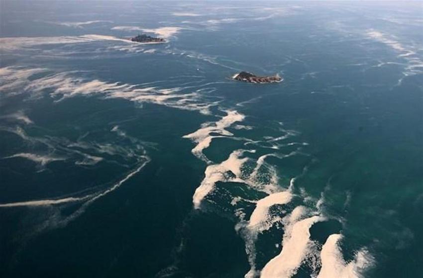 Marmara'da şaşırtan değişim! İstanbul’daki müsilaj uzaydan görüntülendi...