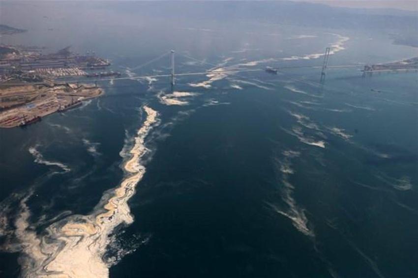 Marmara'da şaşırtan değişim! İstanbul’daki müsilaj uzaydan görüntülendi...