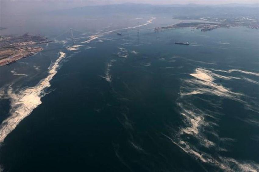 Marmara'da şaşırtan değişim! İstanbul’daki müsilaj uzaydan görüntülendi...
