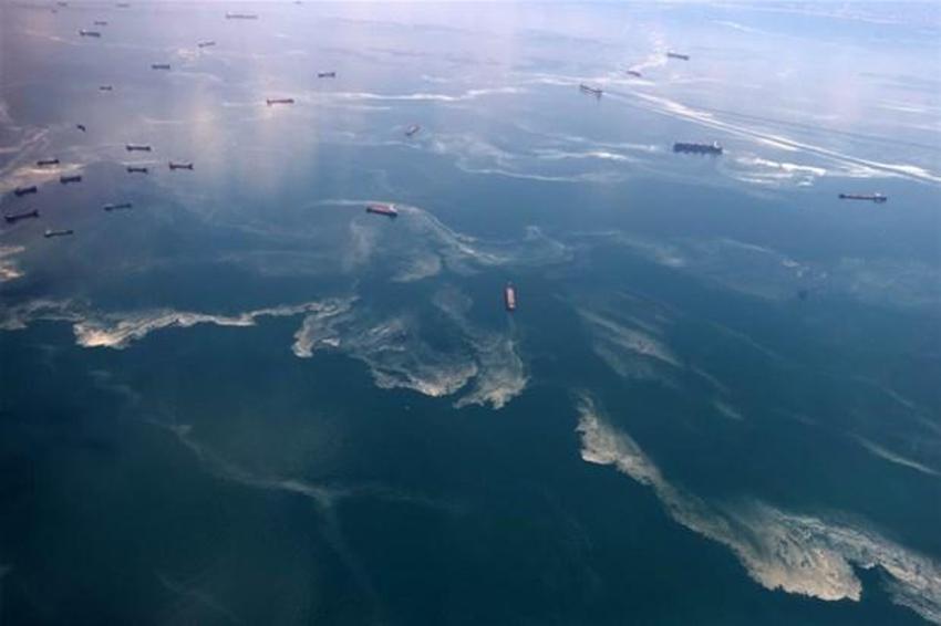 Marmara'da şaşırtan değişim! İstanbul’daki müsilaj uzaydan görüntülendi...
