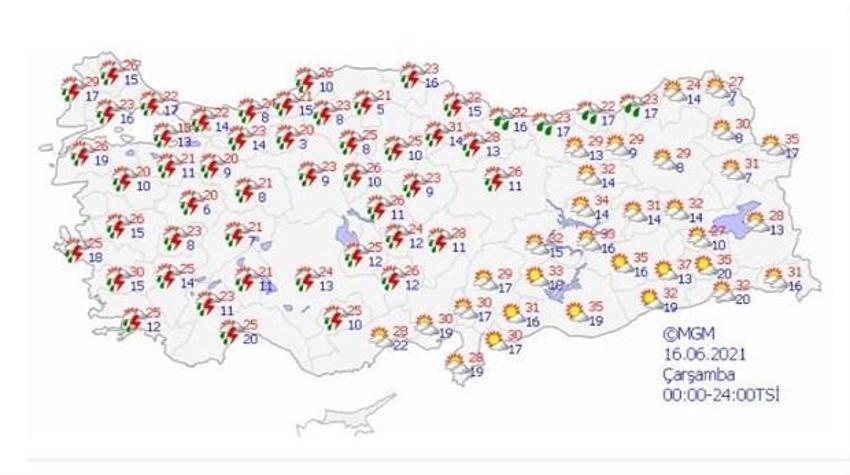 Meteoroloji'den son dakika uyarısı: Geliyor! Marmara, Ege, Karadeniz, İç Anadolu, Doğu Anadolu... Çok kuvvetli olacak