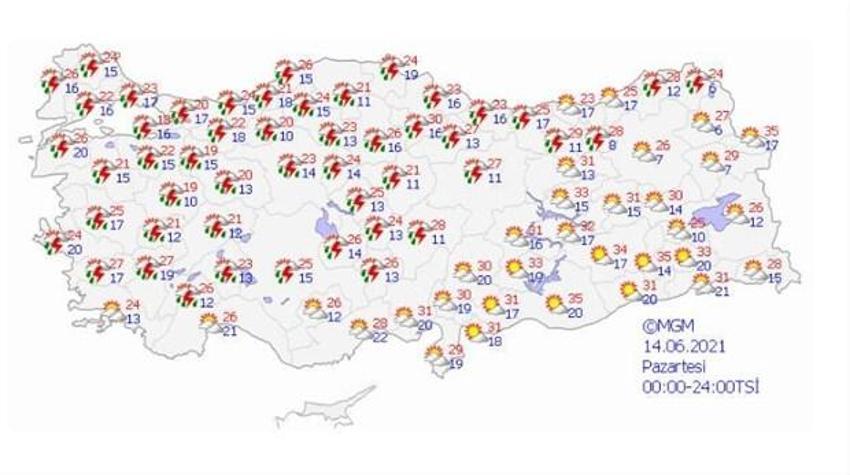 Meteoroloji'den son dakika uyarısı: Geliyor! Marmara, Ege, Karadeniz, İç Anadolu, Doğu Anadolu... Çok kuvvetli olacak