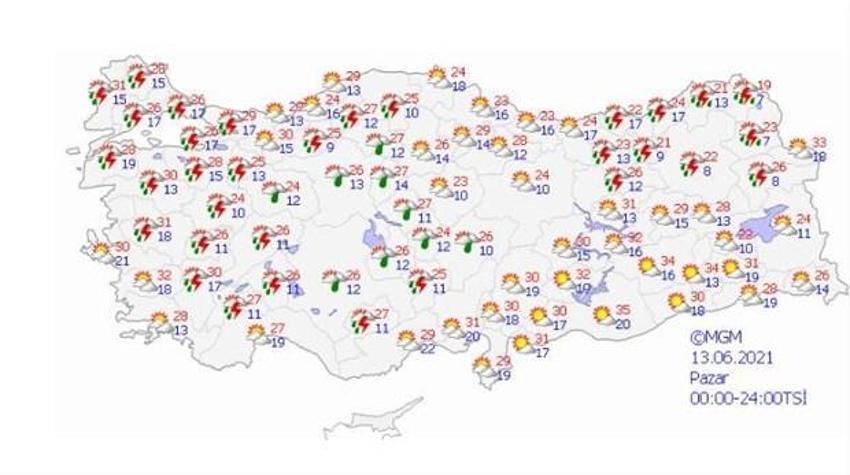 Meteoroloji'den son dakika uyarısı: Geliyor! Marmara, Ege, Karadeniz, İç Anadolu, Doğu Anadolu... Çok kuvvetli olacak