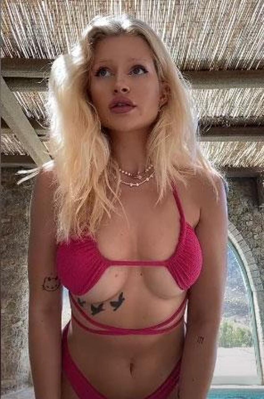 Lottie Moss seksi dansı ile olay yarattı
