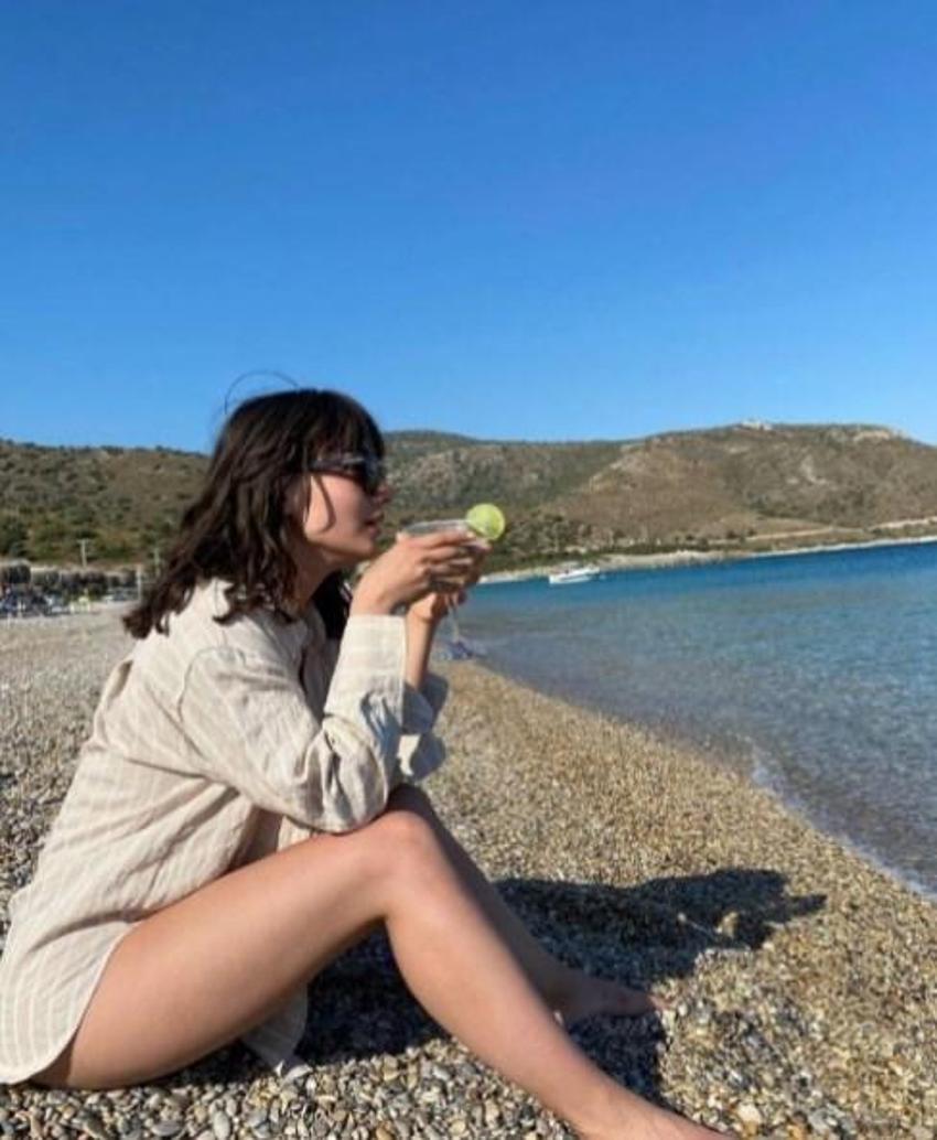 Uyanış Büyük Selçuklu'nun Turna Hatun'u Sevda Erginci bikinili pozlarını paylaştı!