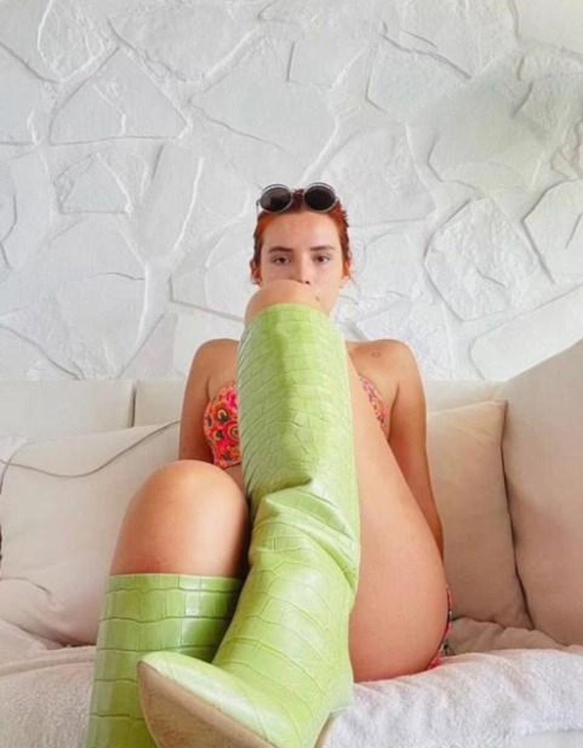 Bella Thorne'dan Instagram'a hızlı dönüş!