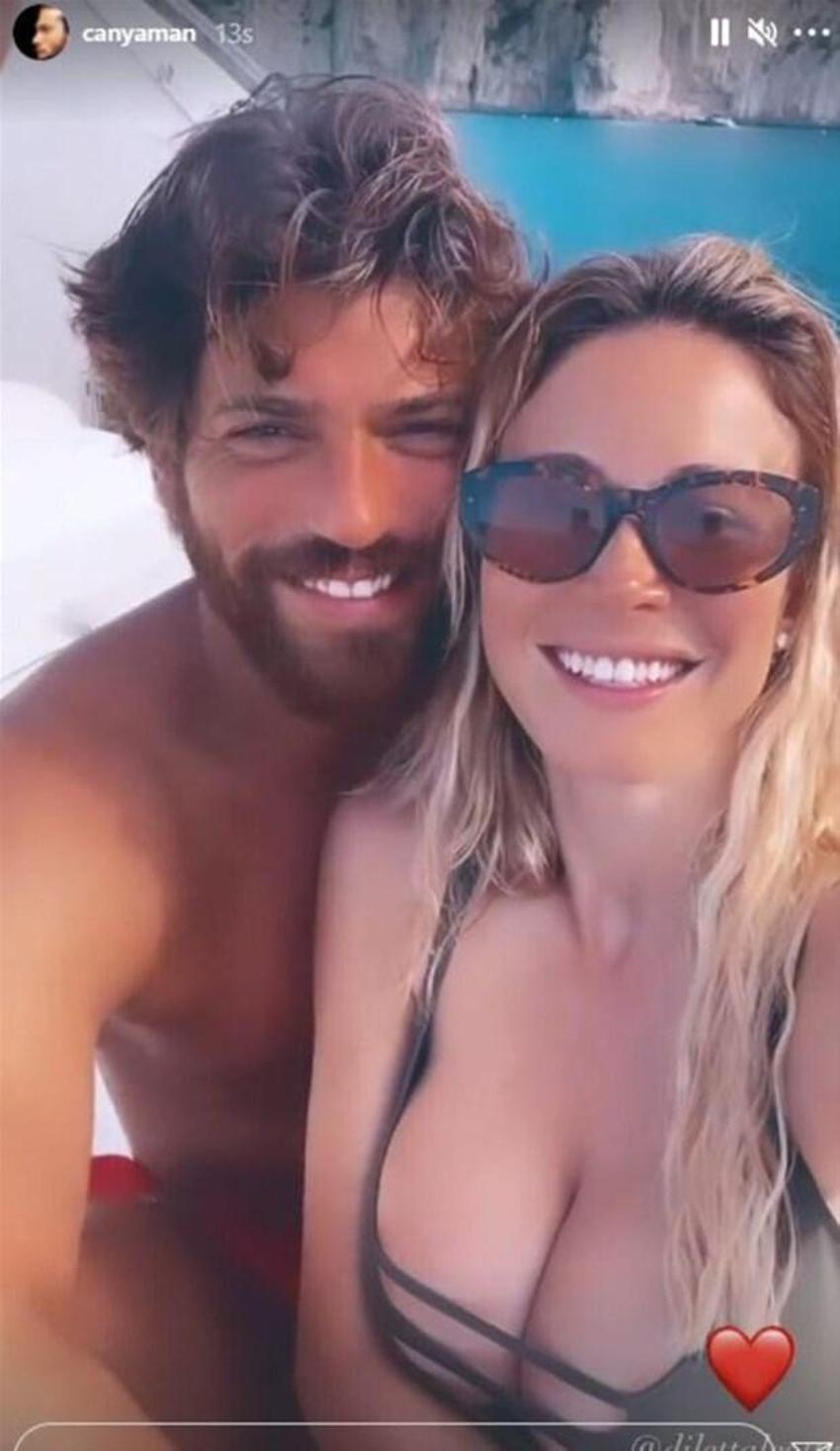 Can Yaman ve Diletta Leotta ayrılık dedikodularına nispet yaptı! Tatil paylaşımları...