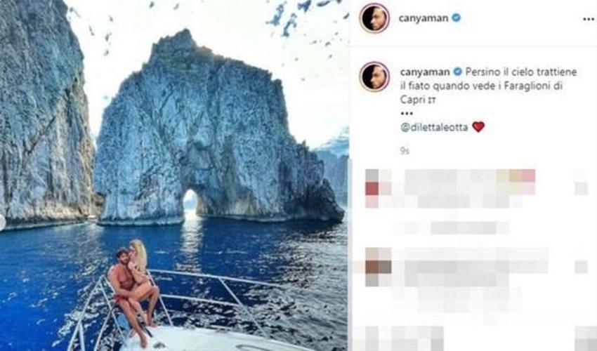 Can Yaman ve Diletta Leotta ayrılık dedikodularına nispet yaptı! Tatil paylaşımları...