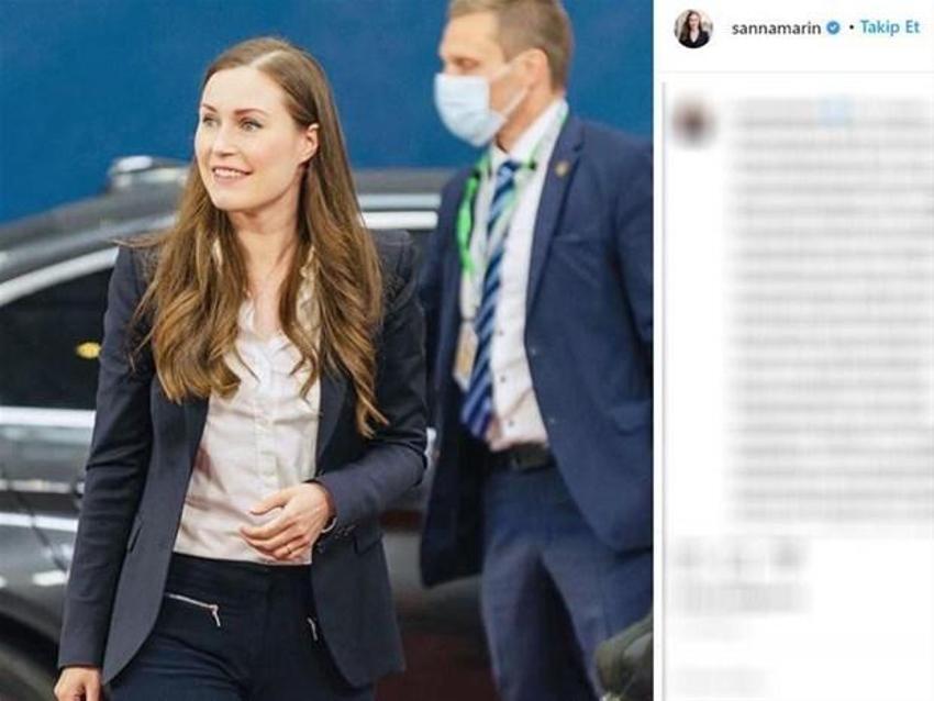 Finlandiya Başbakanı Sanna Marin dünyada yine gündem oldu! Cesur pozlar ve göğüs dekoltesinden sonra...