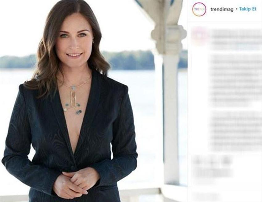 Finlandiya Başbakanı Sanna Marin dünyada yine gündem oldu! Cesur pozlar ve göğüs dekoltesinden sonra...