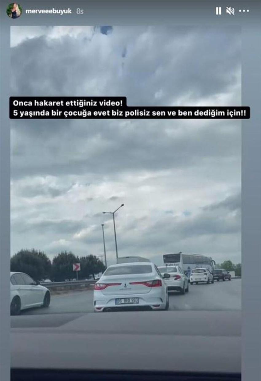 Adem Büyük'ün eşi Merve Büyük'ten büyük tepki! Çakarlı araç videosu gündem olunca...