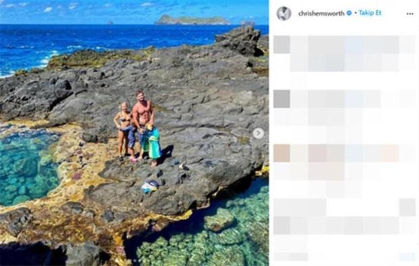 Elsa Pataky-Chris Hemsworth çiftinin partisi takipçilerini kıskandırdı