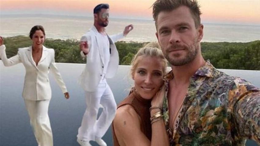Elsa Pataky-Chris Hemsworth çiftinin partisi takipçilerini kıskandırdı