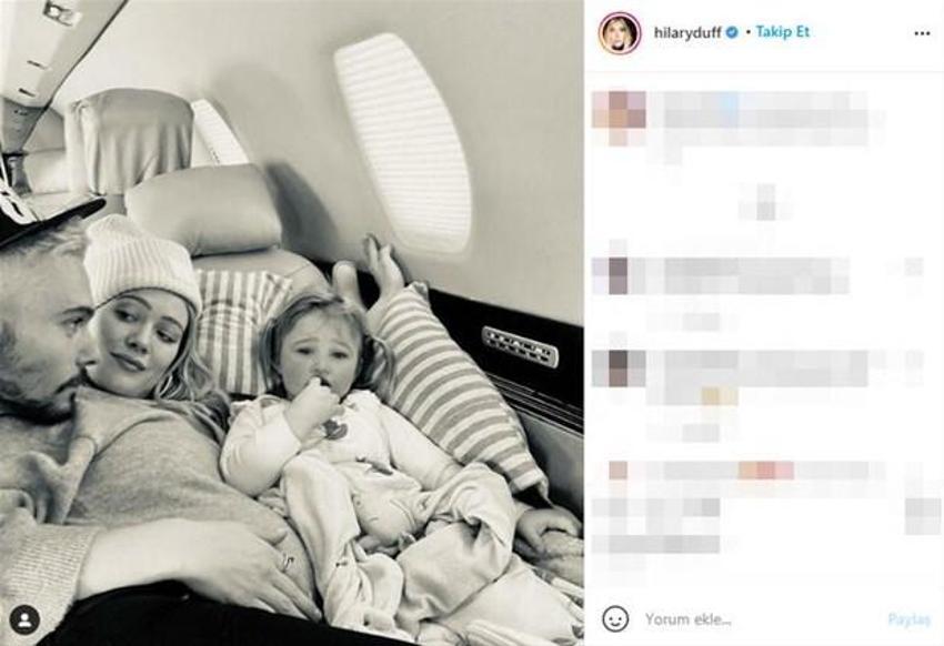 Hilary Duff'tan doğum itirafı: Oğlum görsün istedim