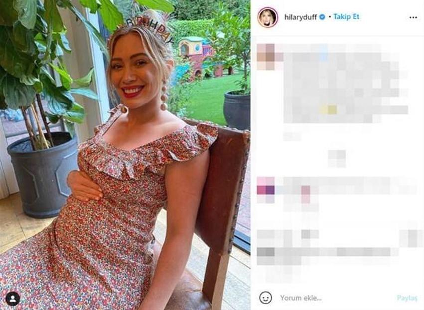 Hilary Duff'tan doğum itirafı: Oğlum görsün istedim