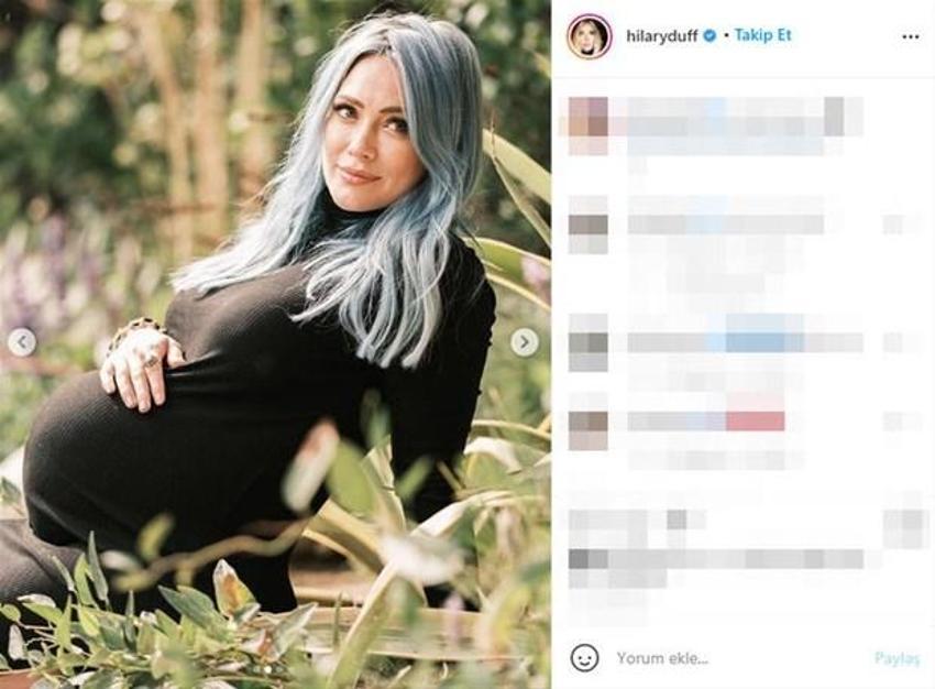 Hilary Duff'tan doğum itirafı: Oğlum görsün istedim