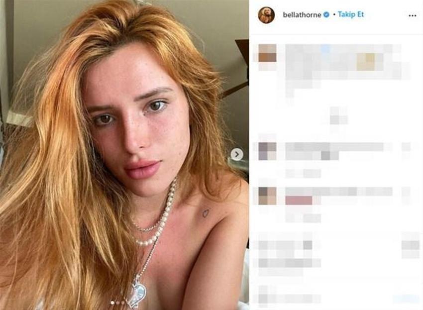 Bella Thorne nişan yüzüğünü gösterdi!