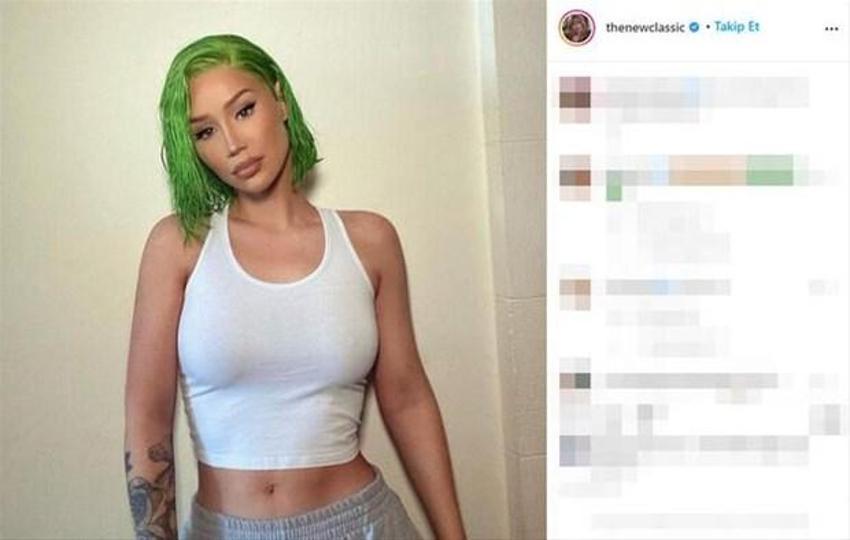 Iggy Azalea hamileliğini böyle gizlemiş!