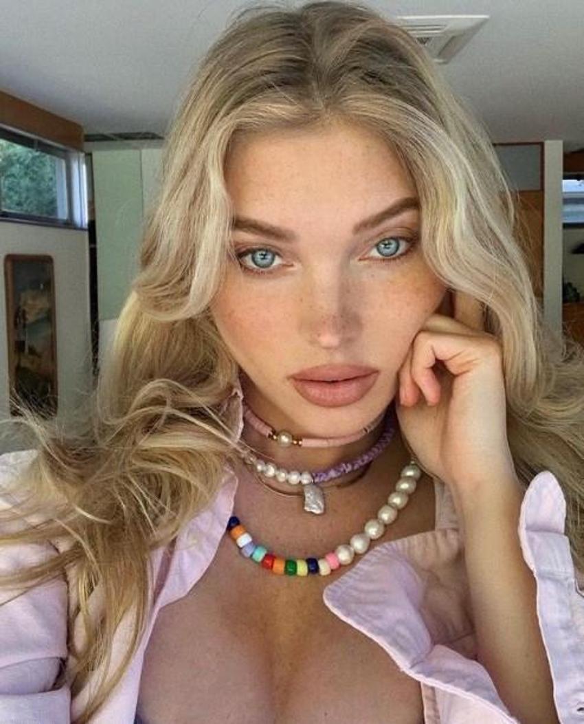 Emzirme pozları çok konuşulan Elsa Hosk'tan yanıt geldi!