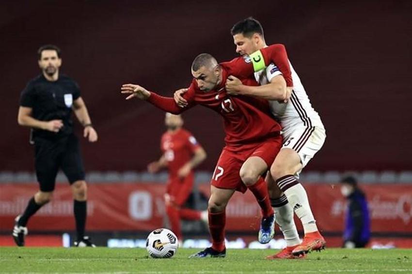 97 yıllık hasret! Türkiye - Letonya maçının kırılma anı...