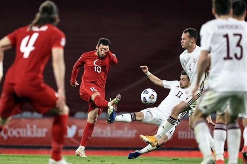 97 yıllık hasret! Türkiye - Letonya maçının kırılma anı...