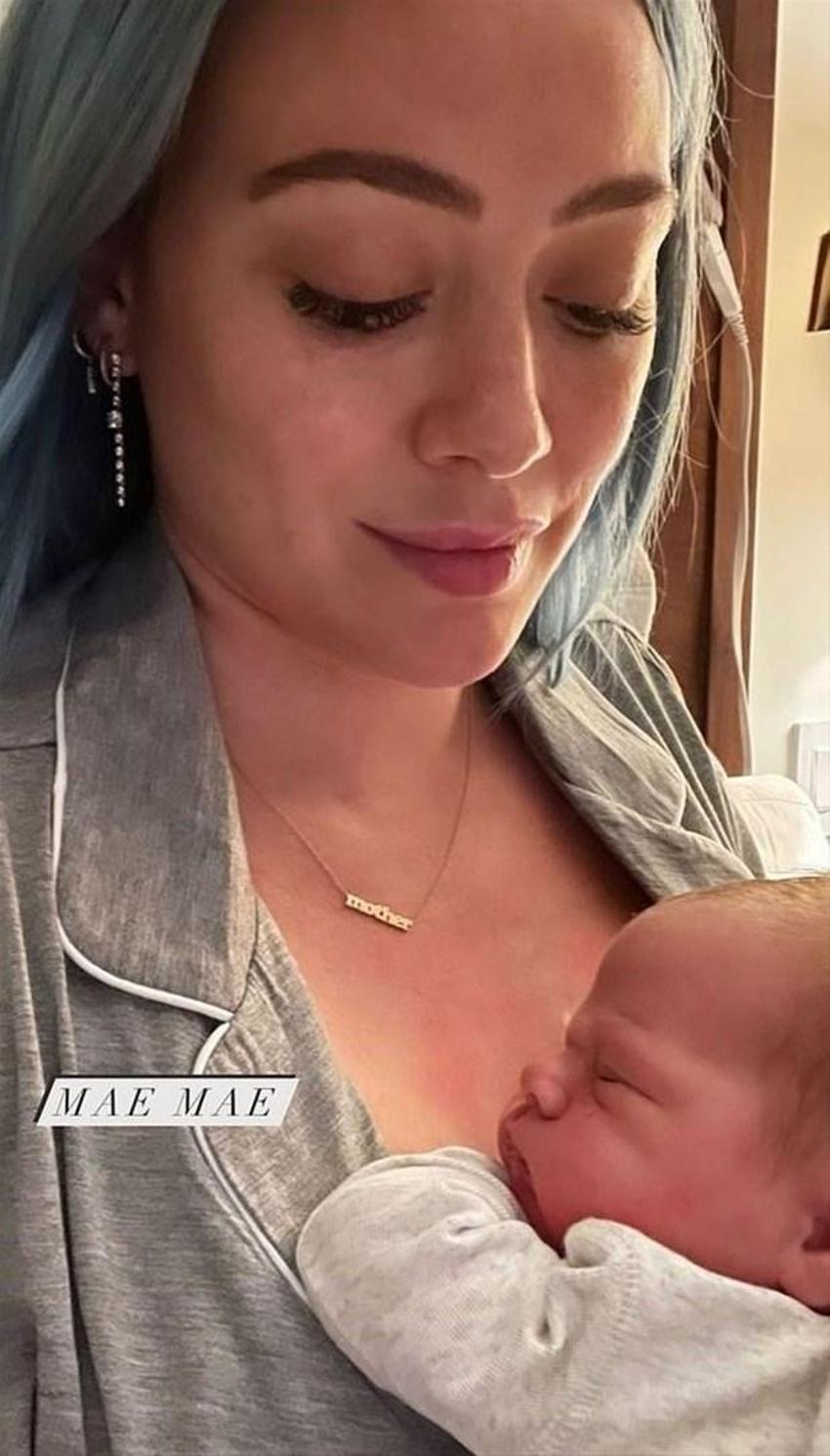 Hilary Duff üçüncü çocuğunu dünyaya getirdi