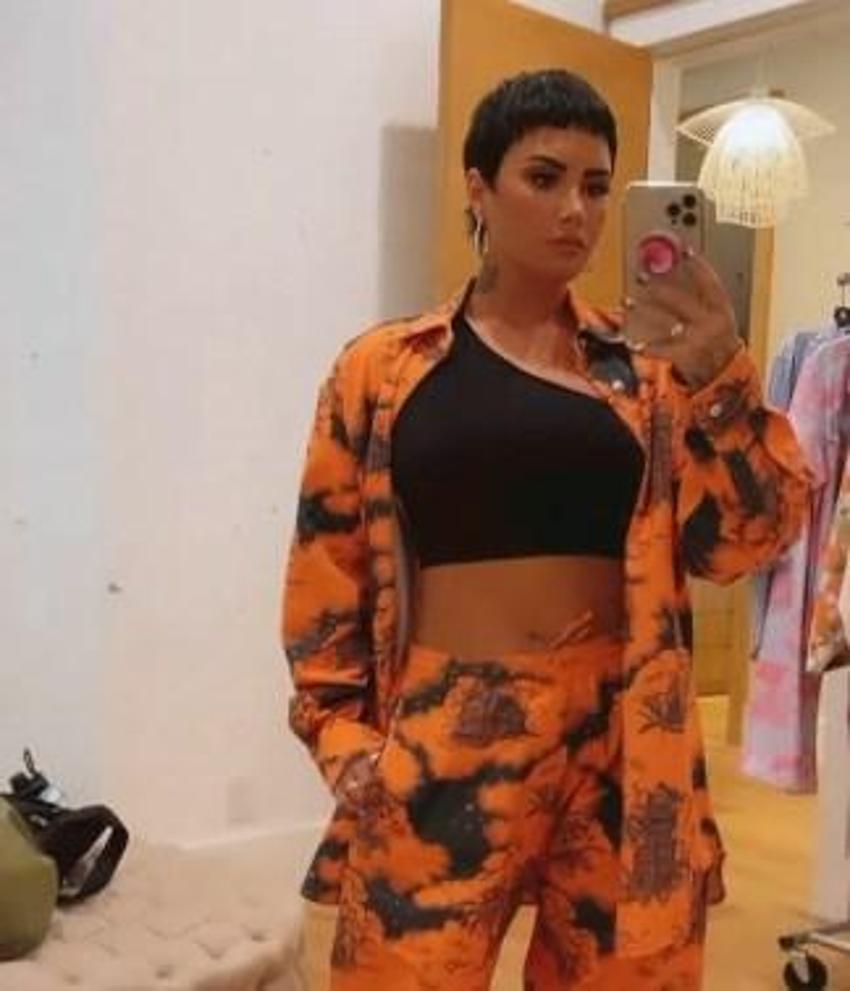 Demi Lovato'dan dikkat çeken paylaşım!