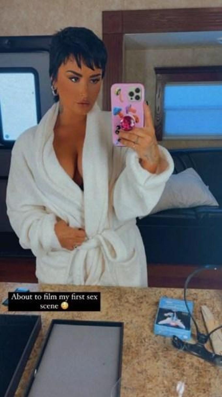 Demi Lovato'dan dikkat çeken paylaşım!