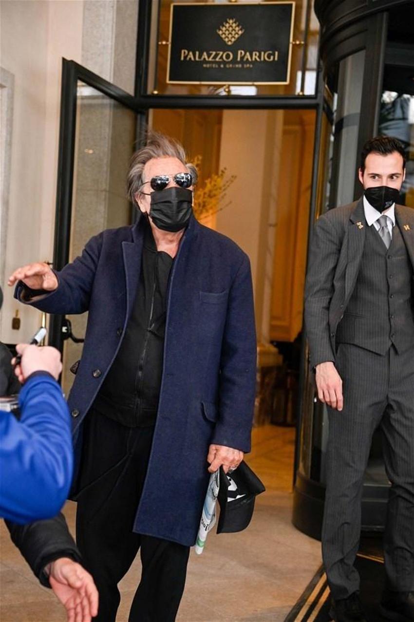 Hayranları Al Pacino'ya geçit vermedi!