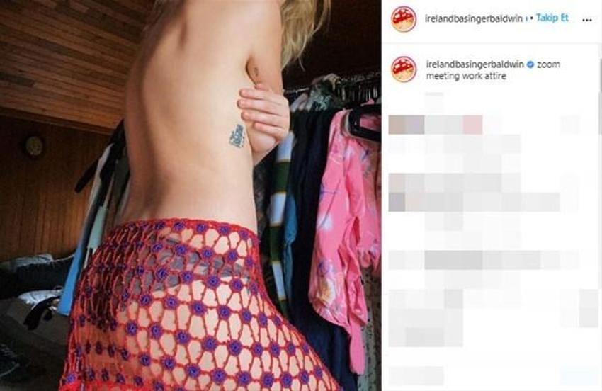 Ireland Baldwin'e yorum yağdı!