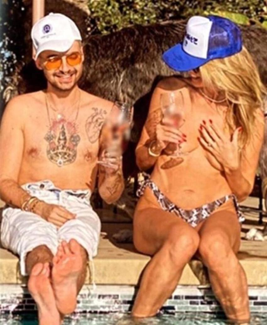 Heidi Klum kitap tanıttı! Herkes göğüslerine baktı...