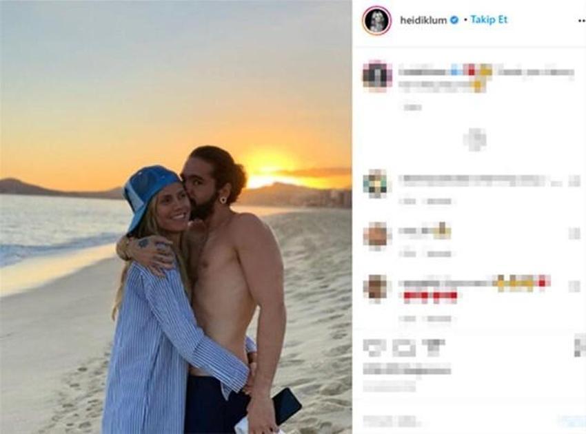 Heidi Klum kitap tanıttı! Herkes göğüslerine baktı...