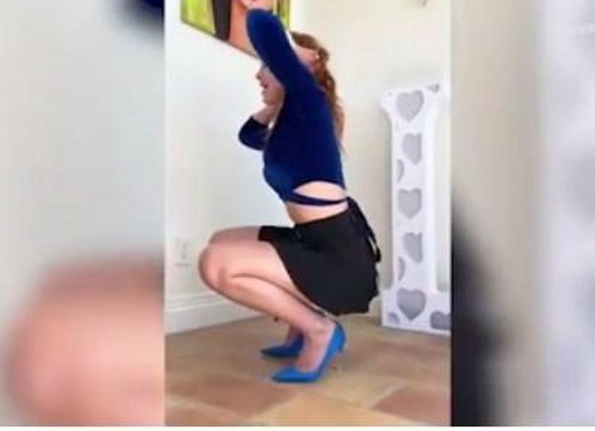 Ne yaptın Bella Thorne! Süper minisiyle dans etti...